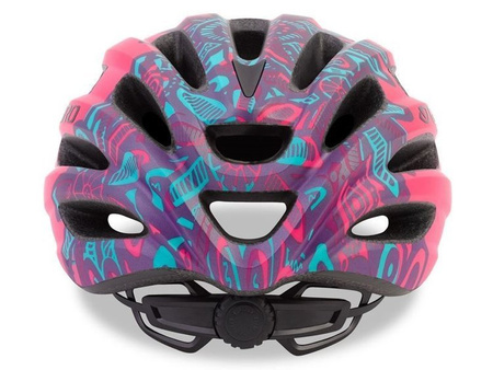 Kask dziecięcy juniorski GIRO HALE matte bright pink roz. Uniwersalny (50-57 cm)