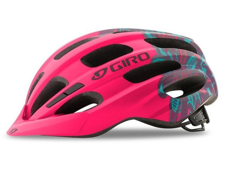 Kask dziecięcy juniorski GIRO HALE matte bright pink roz. Uniwersalny (50-57 cm)