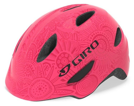 Kask dziecięcy juniorski GIRO SCAMP bright pink pearl roz. XS (45-49 cm)