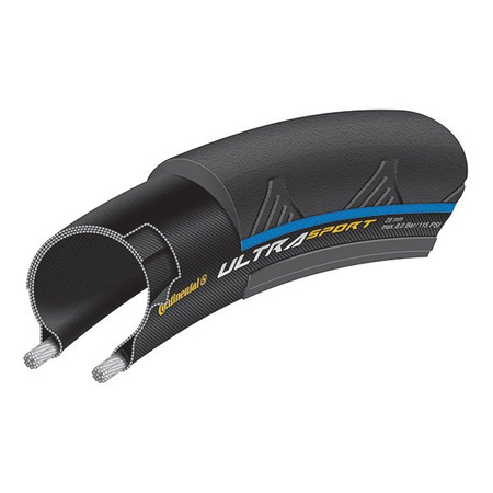 Continental Road Ultra Sport2 23-622 Black/Blue Skin