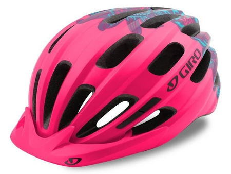 Kask dziecięcy juniorski GIRO HALE matte bright pink roz. Uniwersalny (50-57 cm)