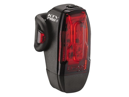 Lampka tylna LEZYNE LED KTV PRO REAR 75 lumenów, usb czarna