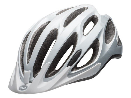 × Kask mtb BELL TRAVERSE MIPS gloss white silver roz. Uniwersalny (54–61 cm)